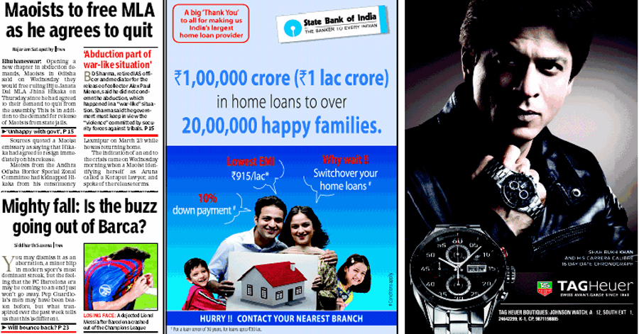 Newspaper Display Adertising