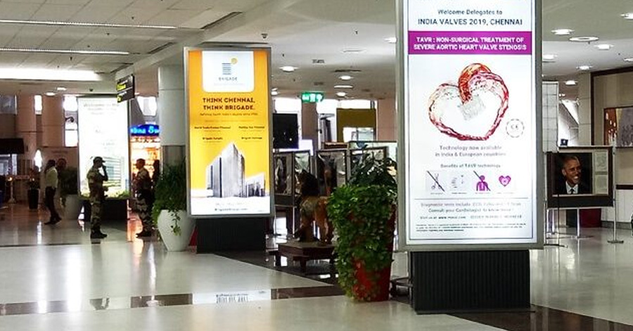 Airport advertising
