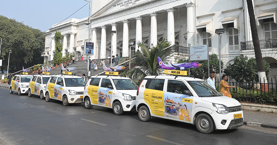 Transit Advertising CASHurDRIVE