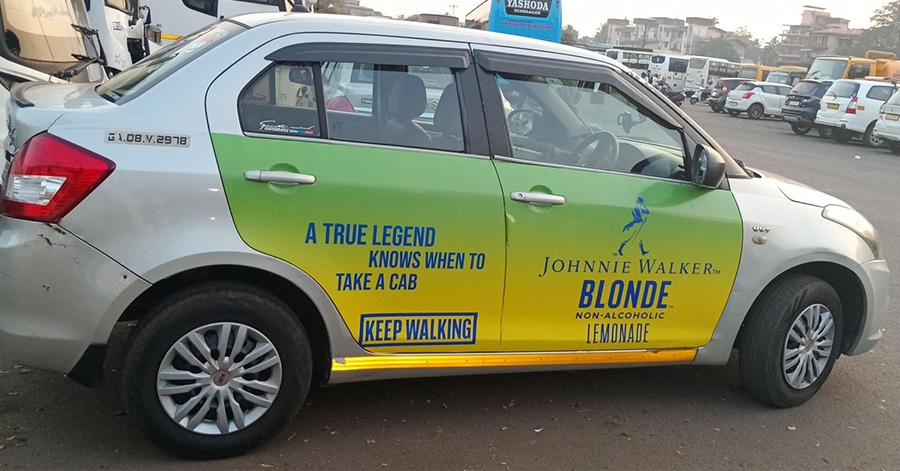 When Partial Wrap Cab Branding Works Better When Partial Wrap Cab Branding Works Better