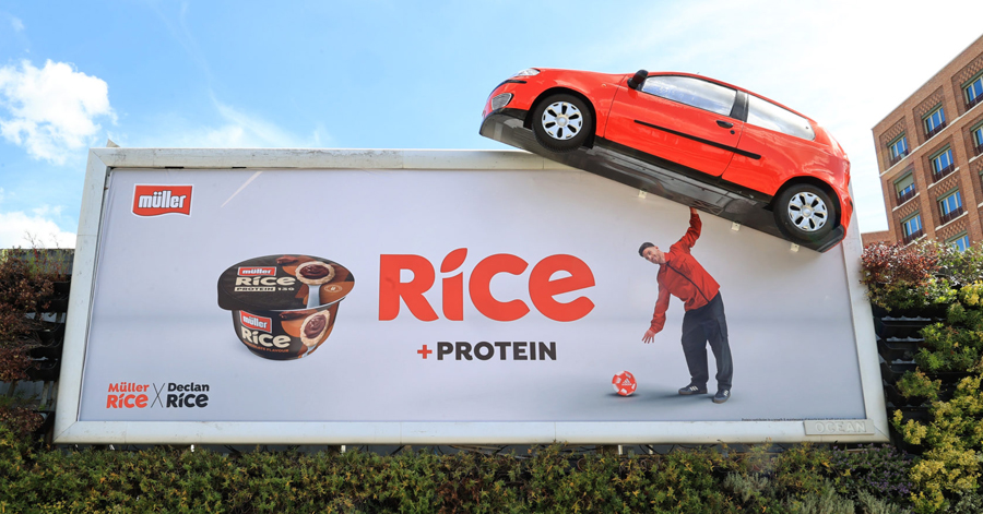 Outdoor Advertising for FMCG Brands supporting online and offline campaigns