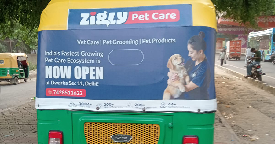 What Are Auto-Rickshaw Hood Ads?