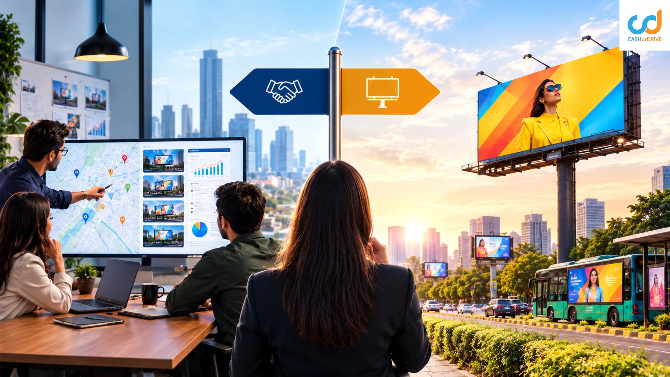 Outdoor advertising agency vs media owner comparison for brands